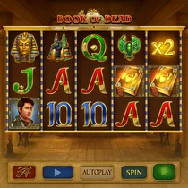 Trickz Casino - Book of Dead Slot Game by Play'n GO